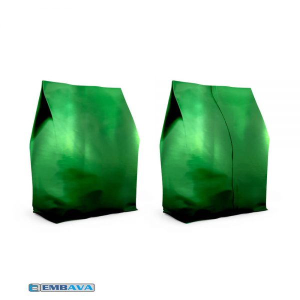 embalagem-para-cafe-sanfona-250G-cor-verde-fosco-250-unidades